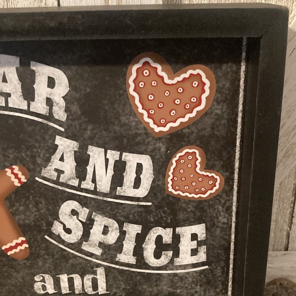 Sugar and Spice and Everything Nice Tabletop Sign - Picture 3 of 9